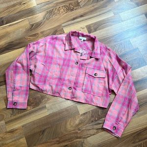 Better Be cropped flannel